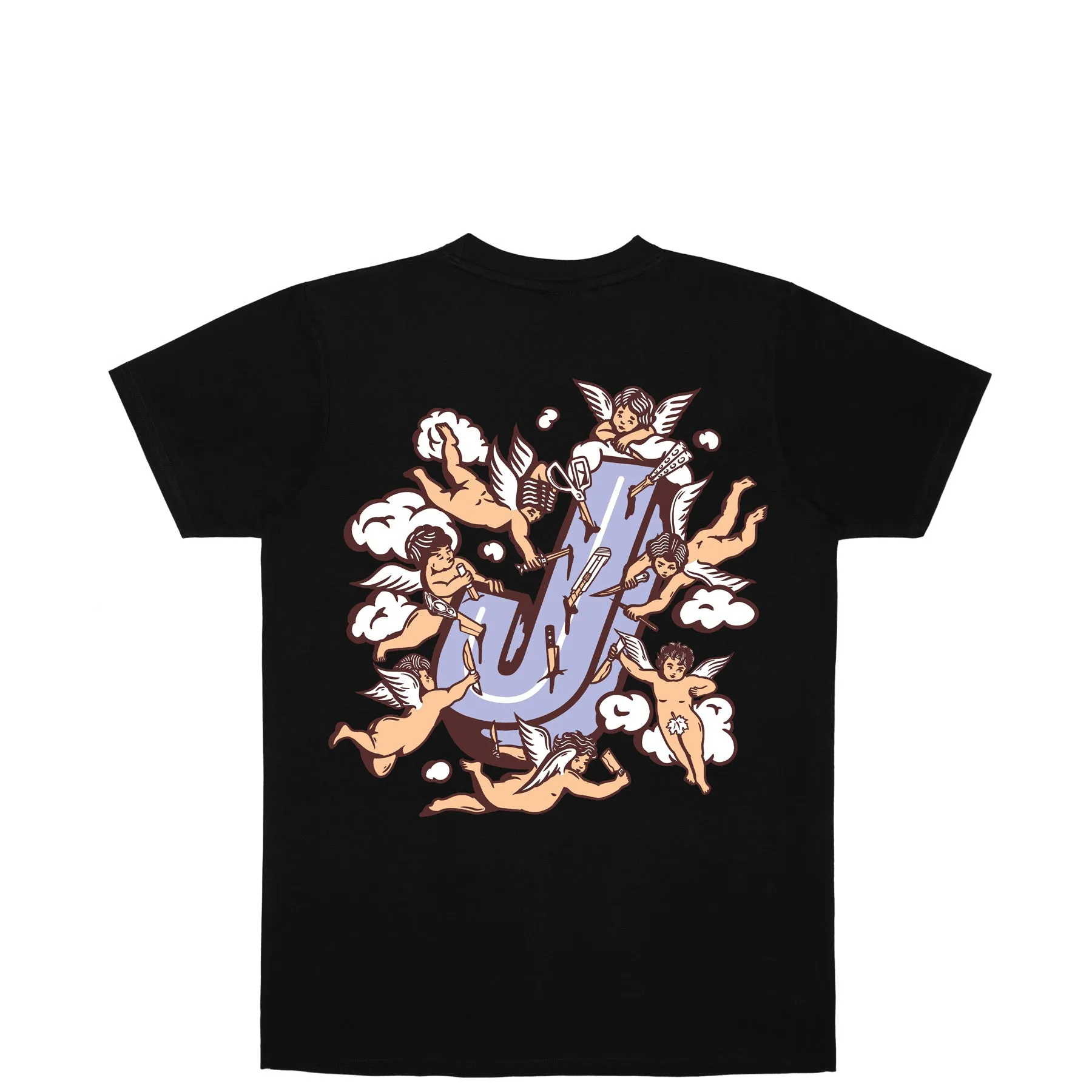 ANGELS T-SHIRT - BLACK