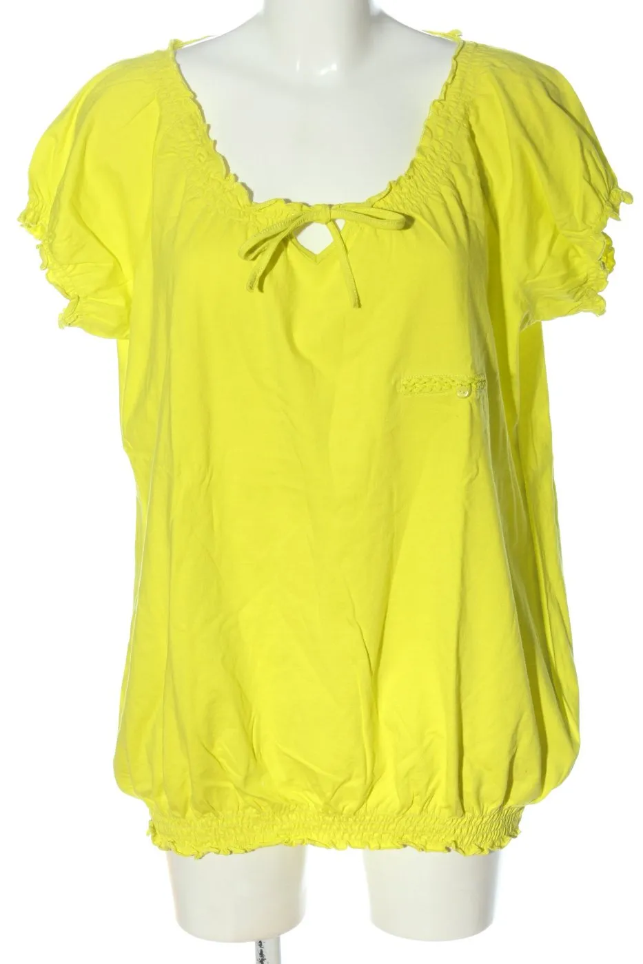bpc bonprix collection Shirt basique jaune primevère style simple