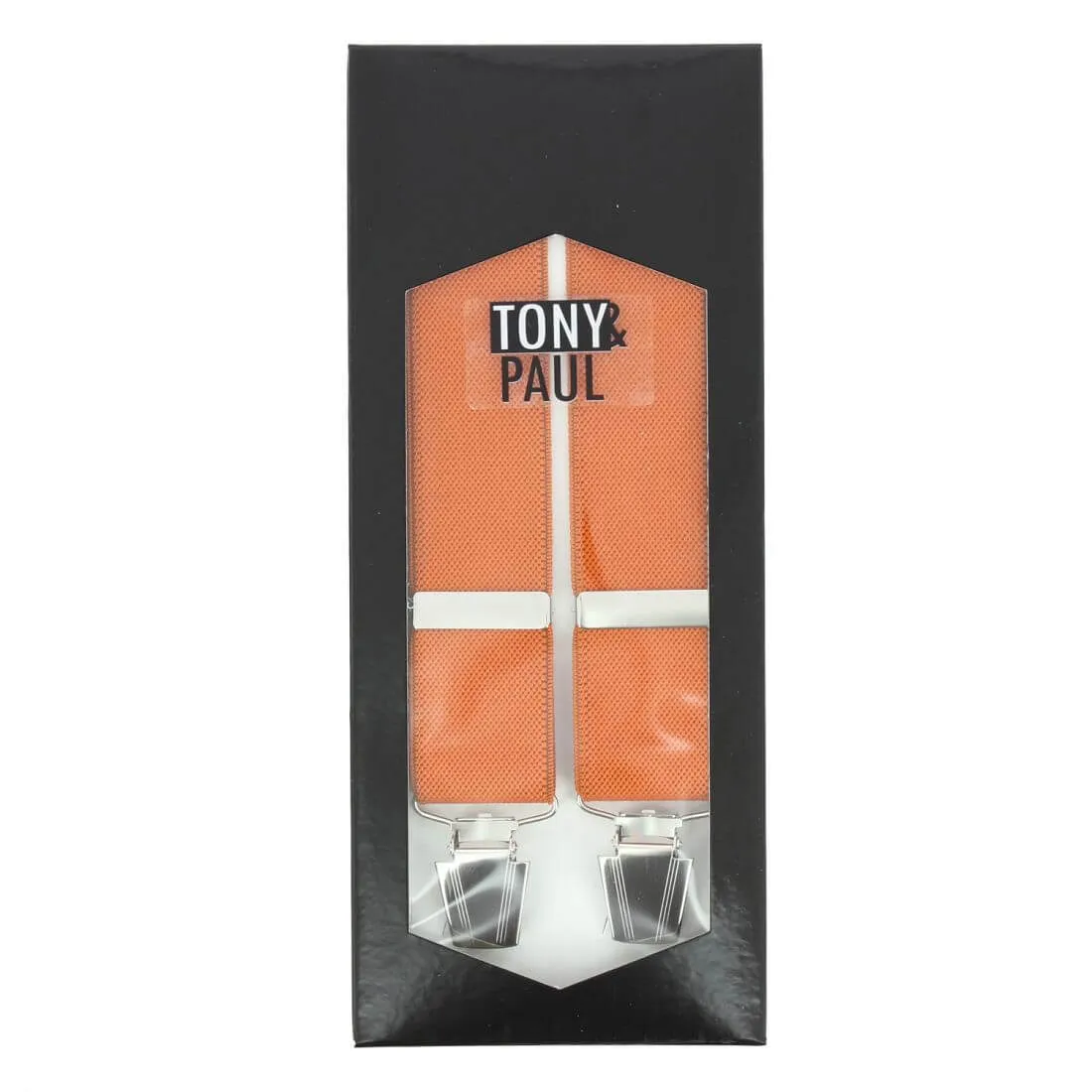 Bretelle 4 clips, orange
