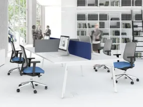 Bureau bench 4 personnes Sinétic - MDD