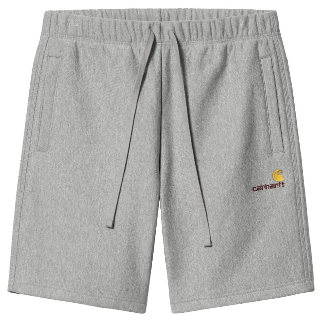 CARHARTT American Script Sweat Short Grey