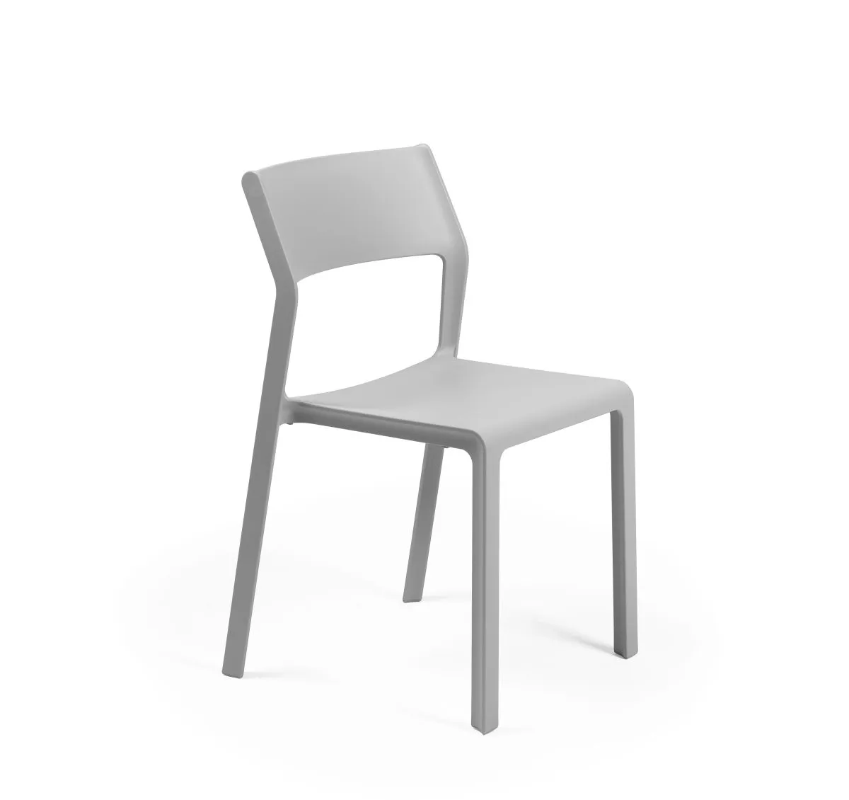 Chaise TRILL Polypropylène 50x51,5xh82,5cm Gris