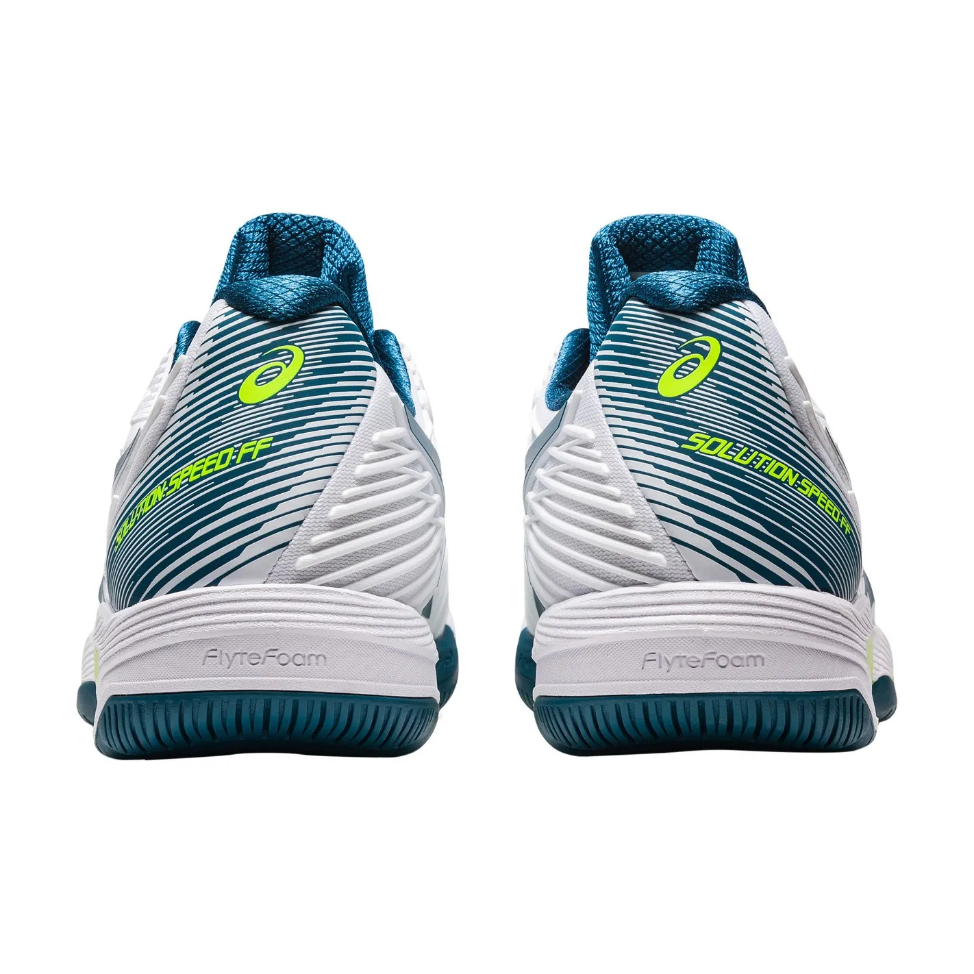 Chaussures ASICS Homme SOLUTION SPEED FF 2 Toutes Surfaces Blanc / Bleu 2023