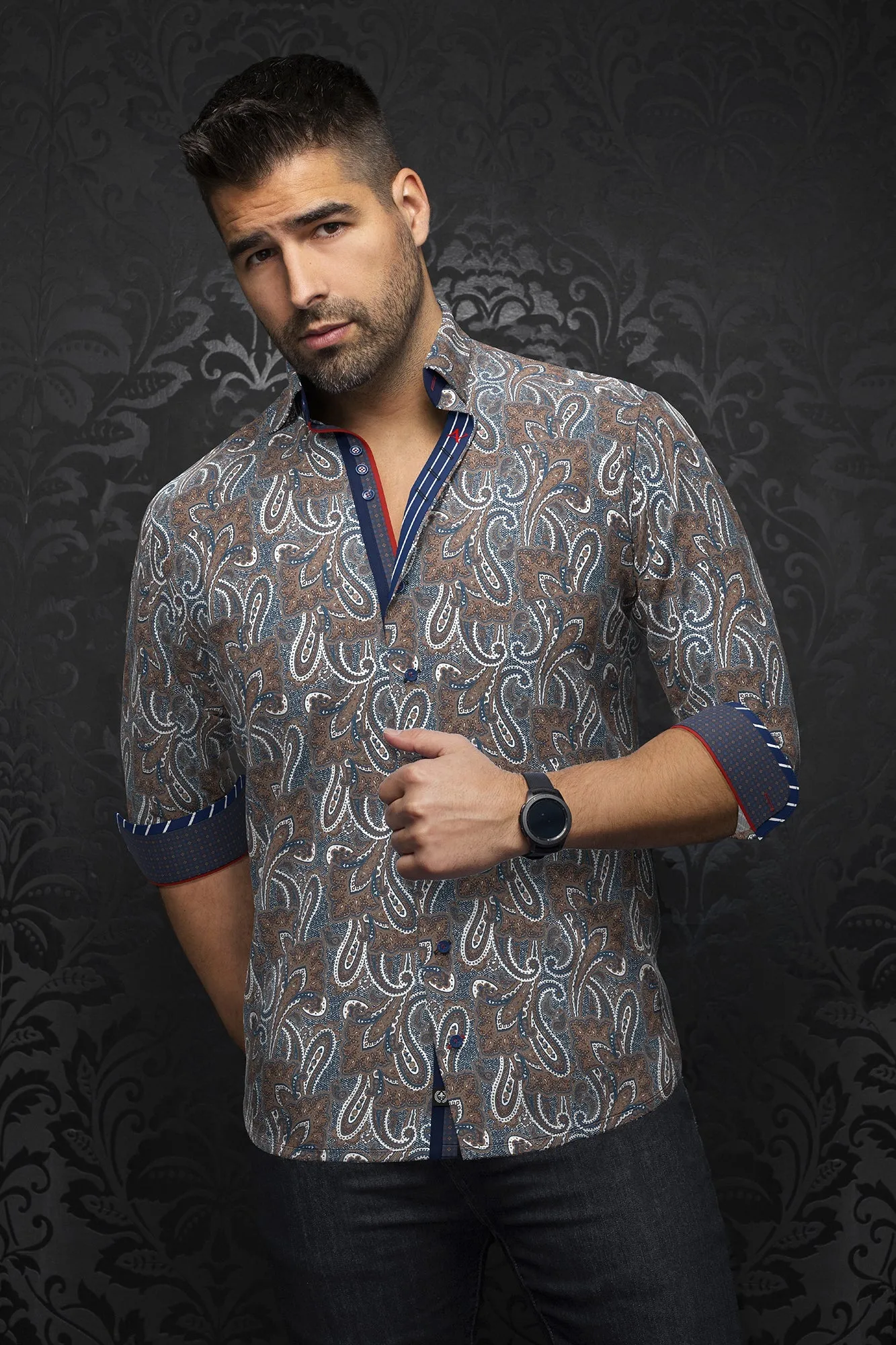 Chemise Au Noir | JOLIOT Blanc Tabac