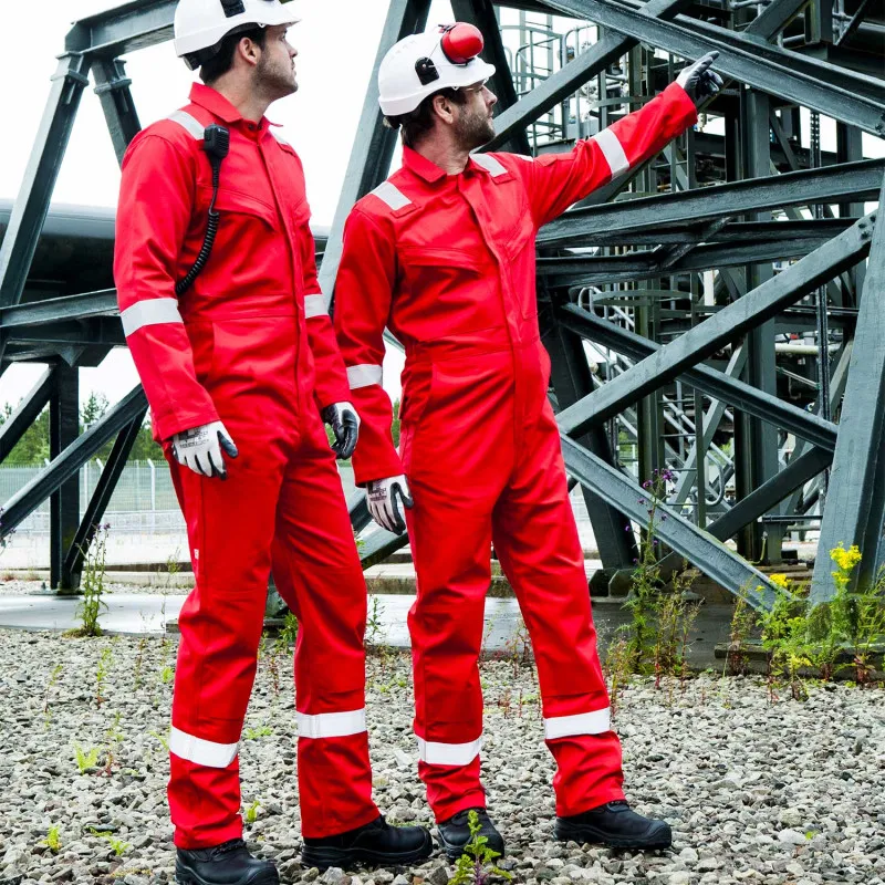 Combinaison de travail anti feu antistatique zone ATEX | EPI Portwest