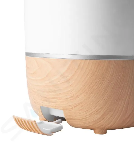 Concept - Humidificateur d'air, avec diffuseur d'arômes, blanc/motif bois zv1200