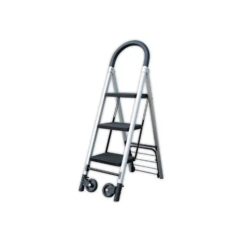 Escabeau diable pliable avec 3 marches