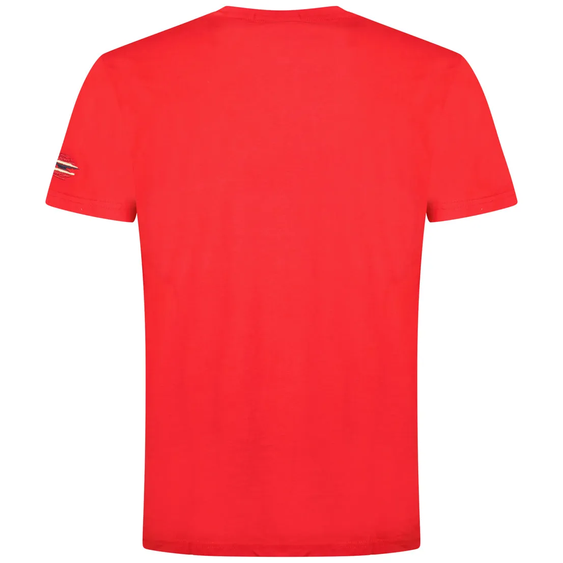 Geographical Norway Jermanito Homme - T-shirt manches courtes Rouge