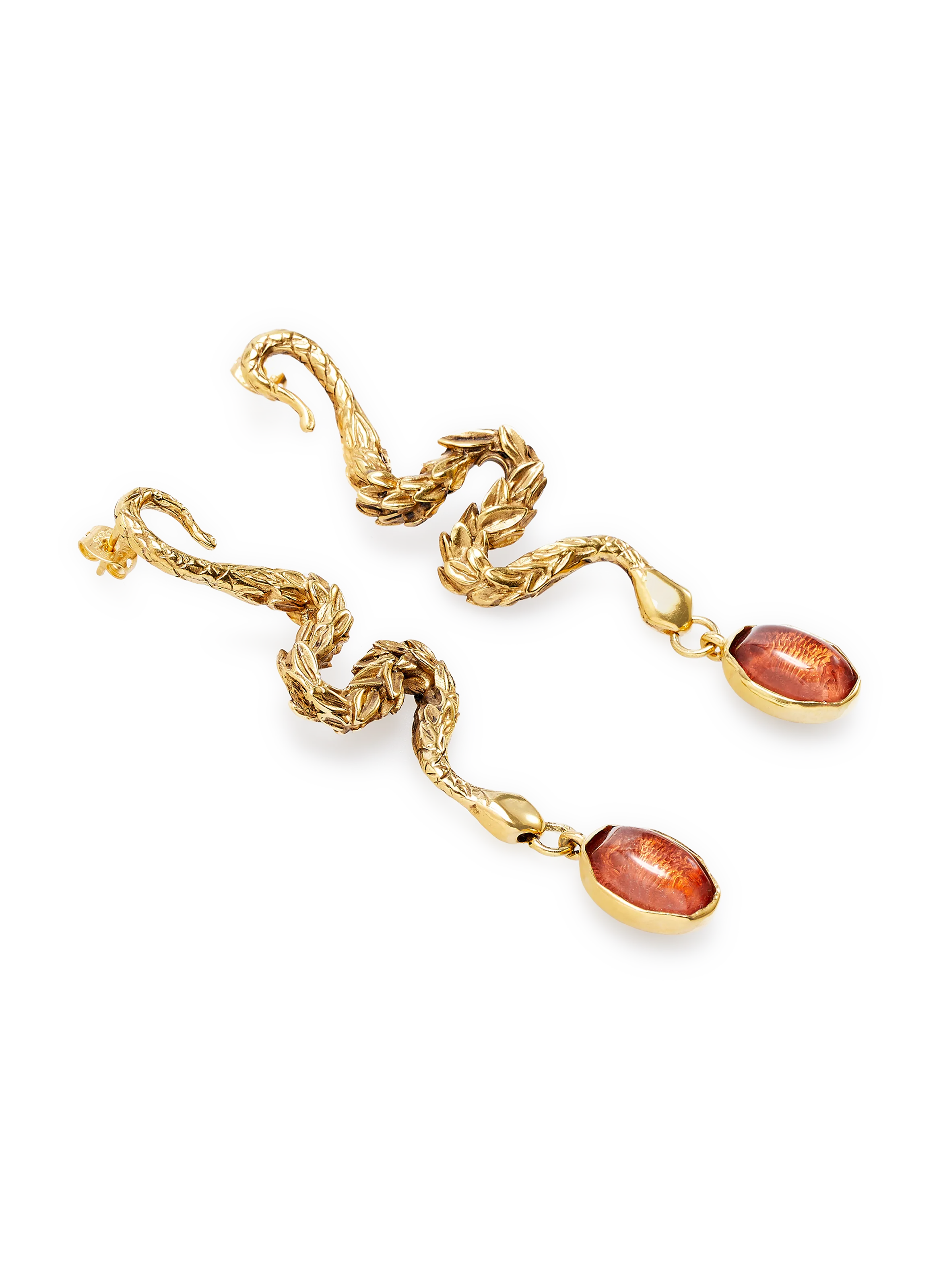 GOOSSENS  Boucles d'oreille pendantes - Rose