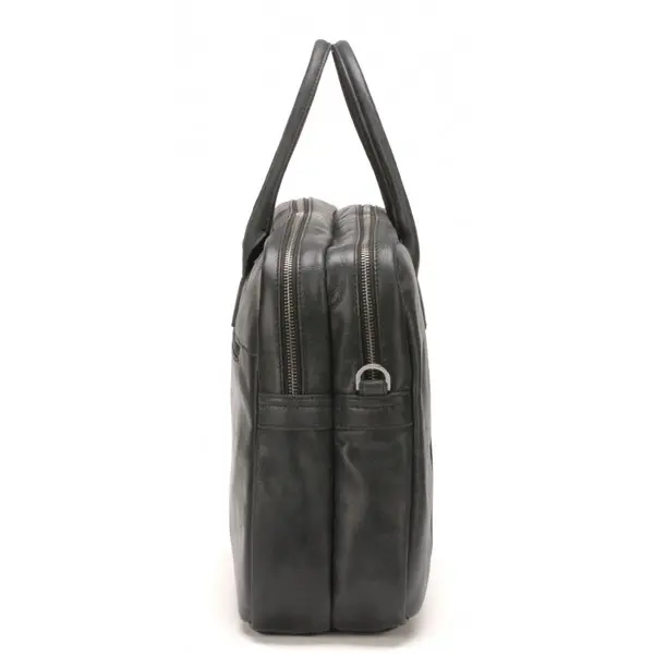 Grand porte documents en cuir noir 1438 pour homme - Arthur & Aston