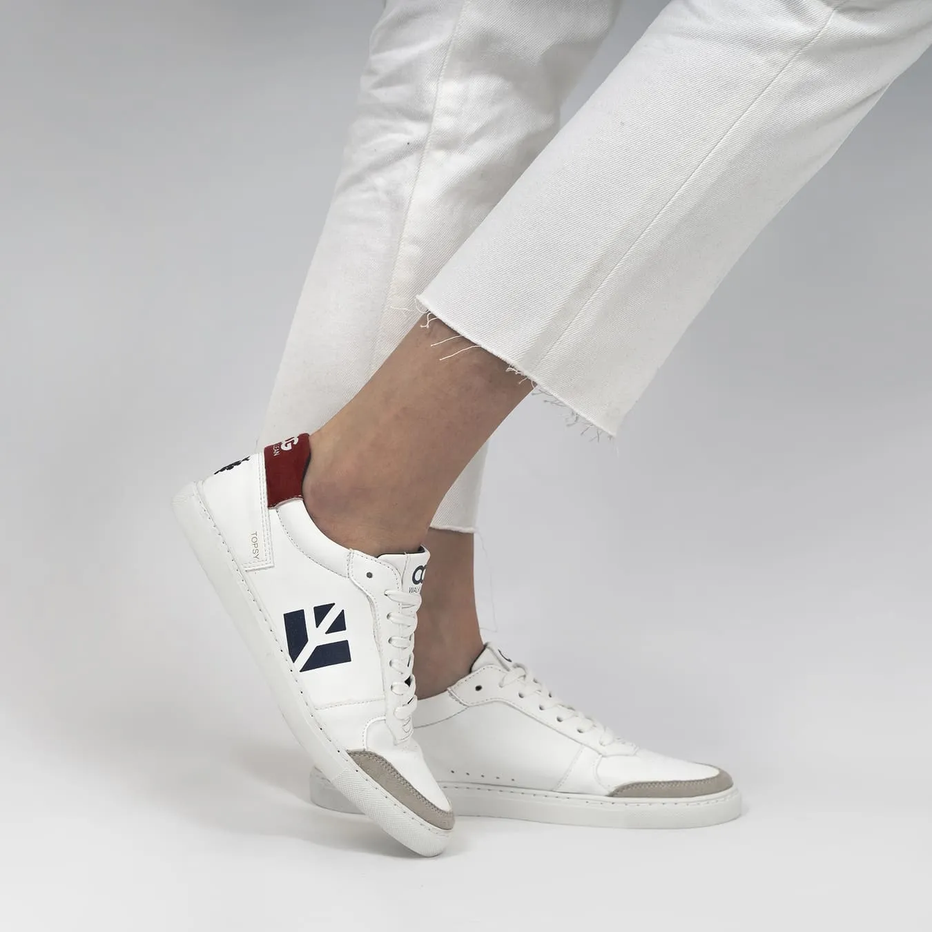 Imparfaite - Topsy - Bleu / Blanc / Rouge 37