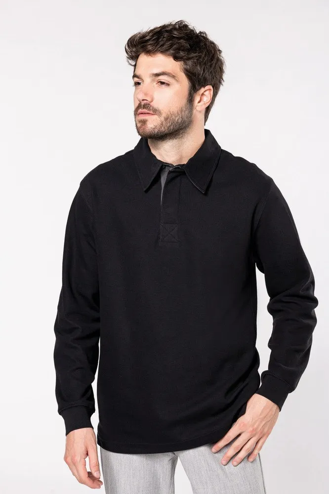 Kariban K221 - FRENCH RIB - POLO CÔTELÉ MANCHES LONGUES