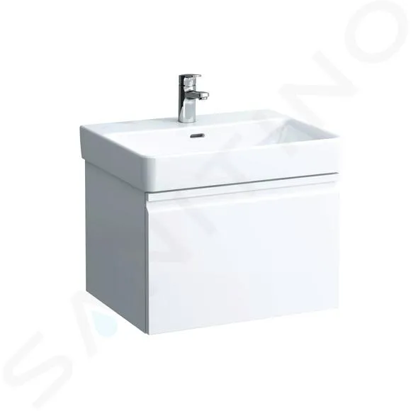 Laufen Pro S - Lavabo, 60x47 cm, 1 trou pour robinetterie, avec LCC, blanc H8169634001041
