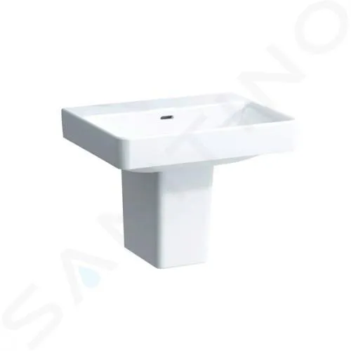 Laufen Pro S - Lavabo, 60x47 cm, sans trou pour robinetterie, blanc H8109630001091