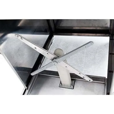 Lave-vaisselle universel à capot Stalgast avec liquide de rinçage et pompe doseuse de détergent 400V 68 kW HA113 acheter à bas p