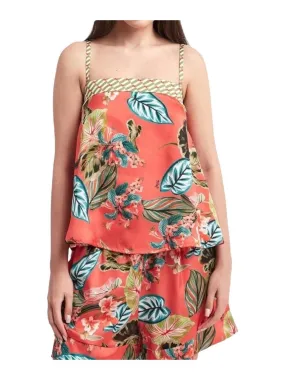 LIU JO BEACHWEAR Haut Femme VA4128TS806 N9075 Rouge