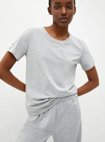 LIU JO - TEE SHIRT ARGENTE REF: TA3173