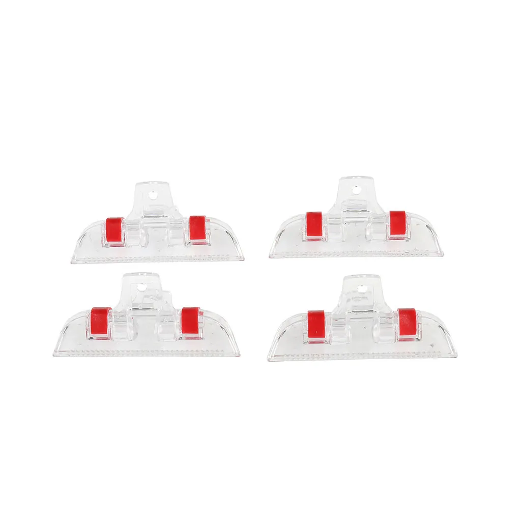 Lot de 4 pinces plastique pour sachet 