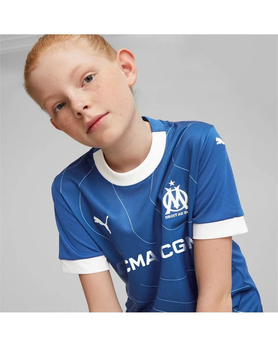 Maillot de football Enfant OM AWAY JSY REP JR Bleu