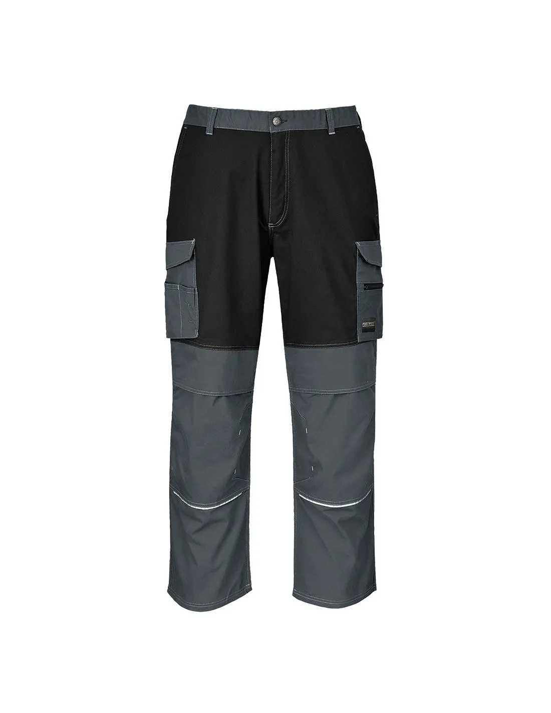 Pantalon Granite couleur : Gris Zoom/Noir taille L - PORTWEST - - KS13ZBRLPORTWEST