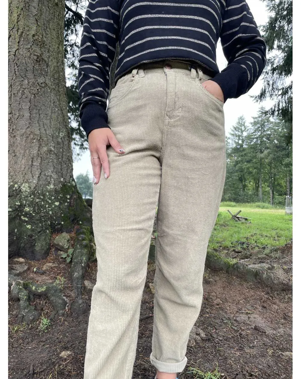 Pantalon LARA VELUTO Freeman