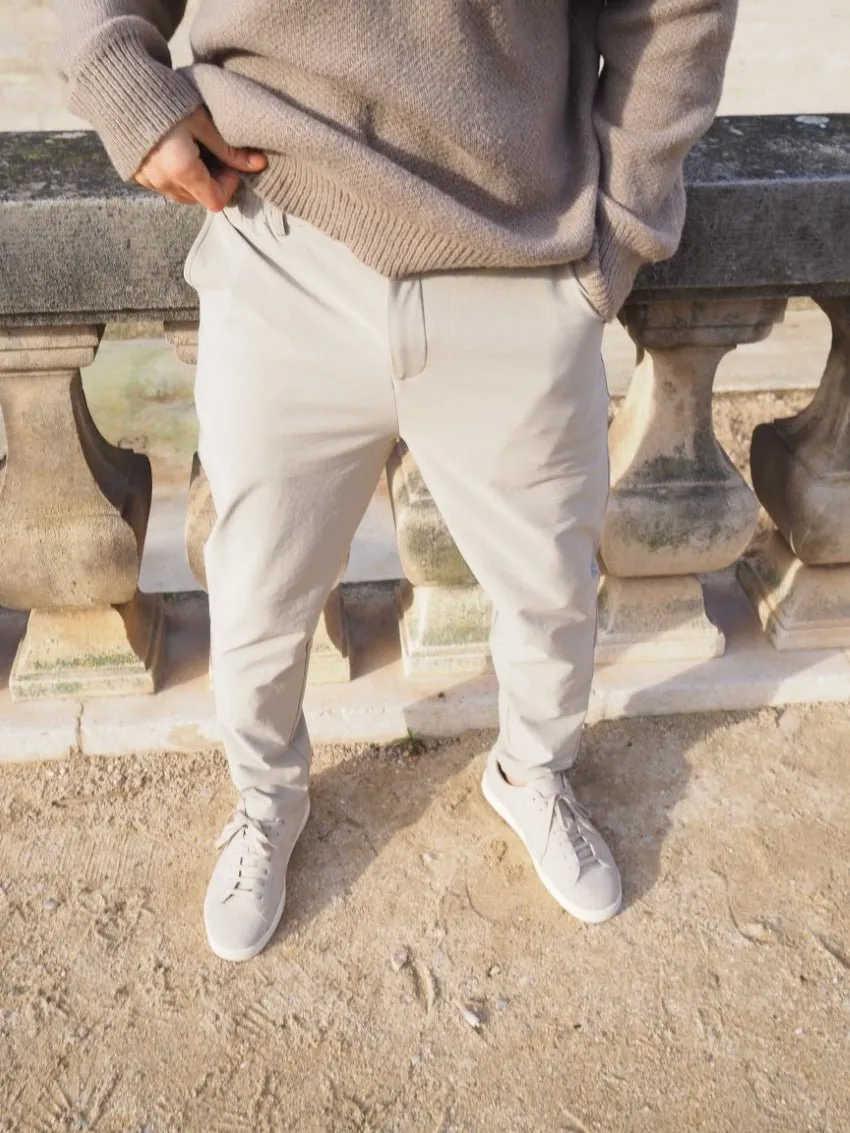 Pantalon à bouton