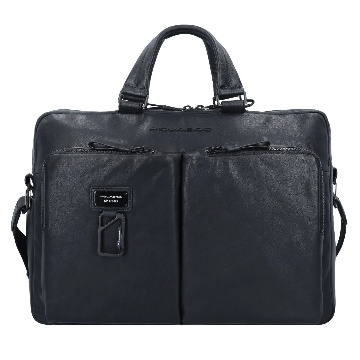 Piquadro Harper Porte-documents en cuir 40 cm Compartiment pour ordinateur portable