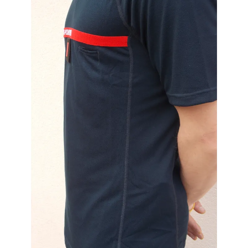 Polo F1 fibre technique manches longues