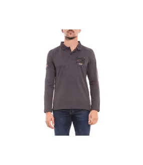 Polo manches longues en coton PAMSAY