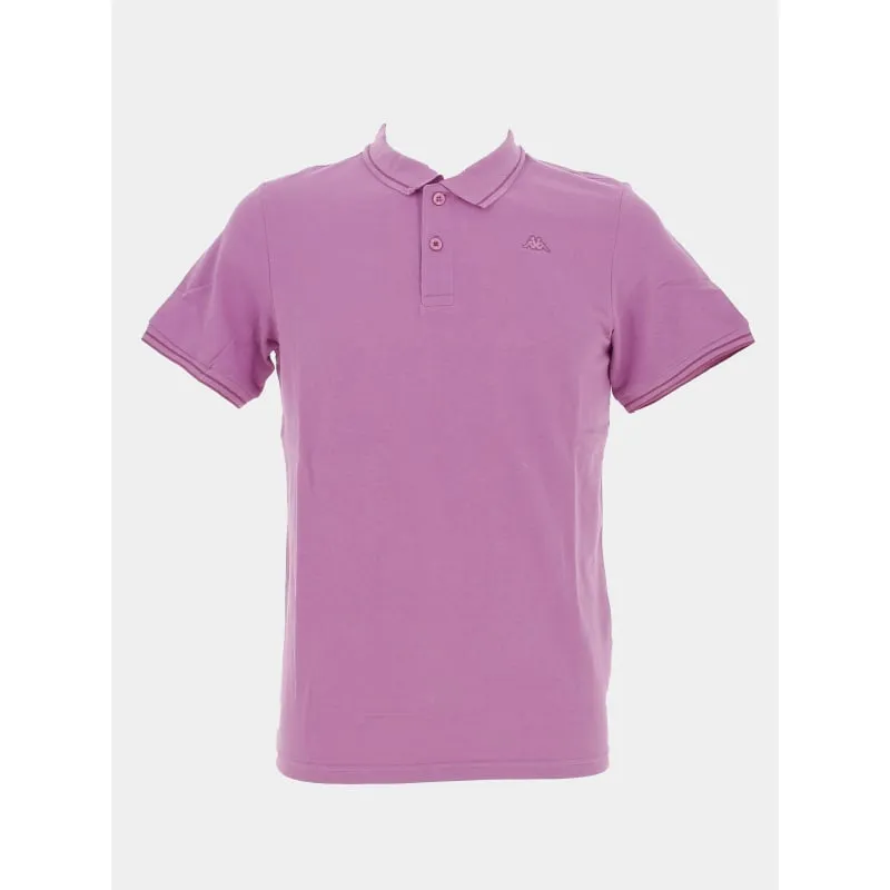 Polo manches longues slim fit kaki homme - Guess | wimod