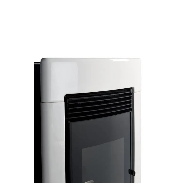 Poêle à granules céramique - EVA CALOR Laura 12.5 kW