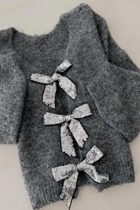 Pull/Gilet avec noeuds