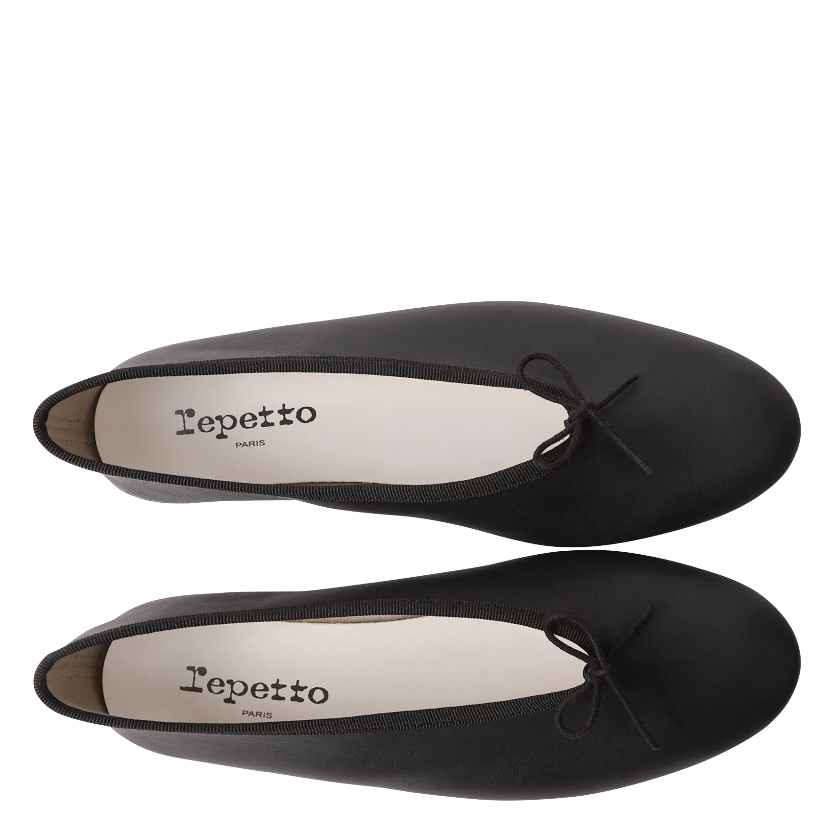REPETTO  Ballerines en cuir lilouh - Noir