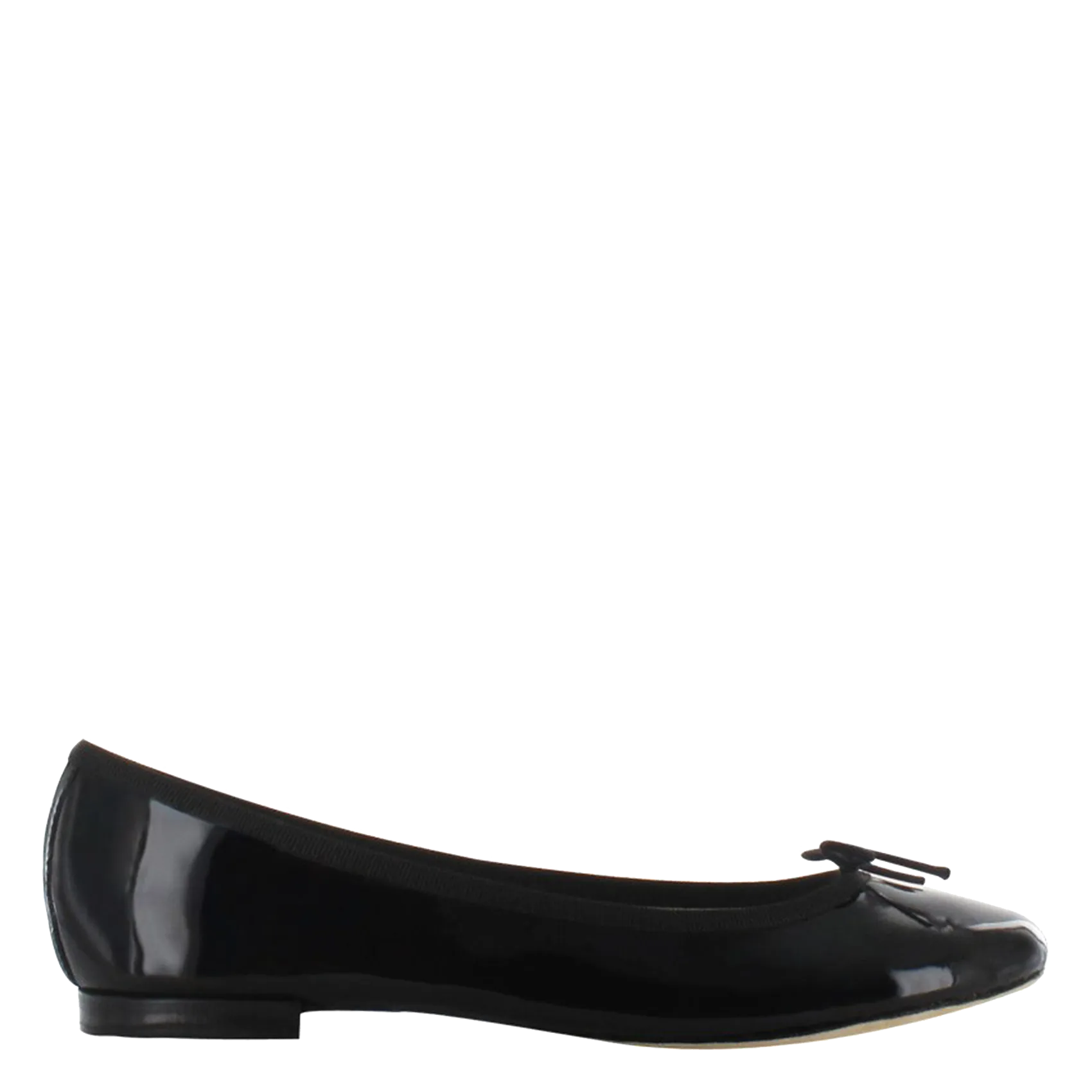 REPETTO  Ballerines vernies en cuir vernis cendrillon - Noir