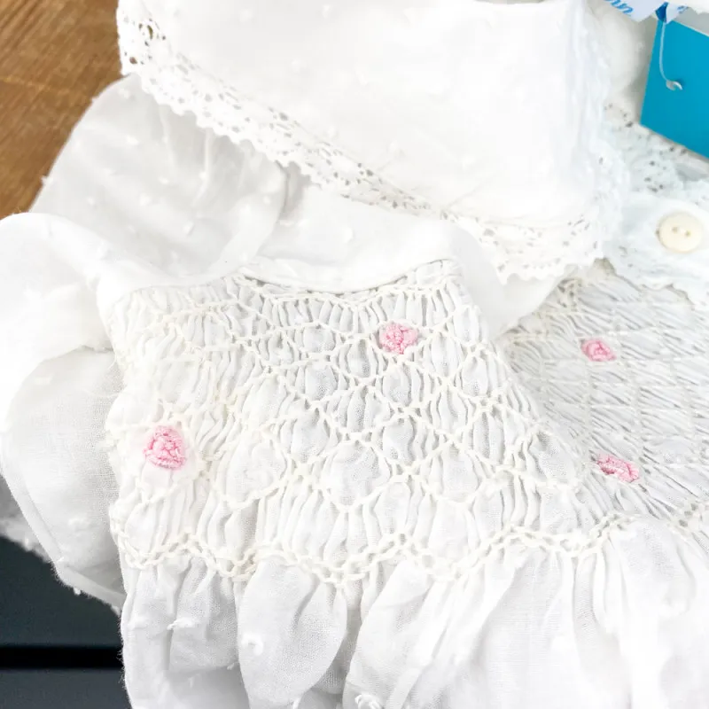 Robe de chambre blanche enfant