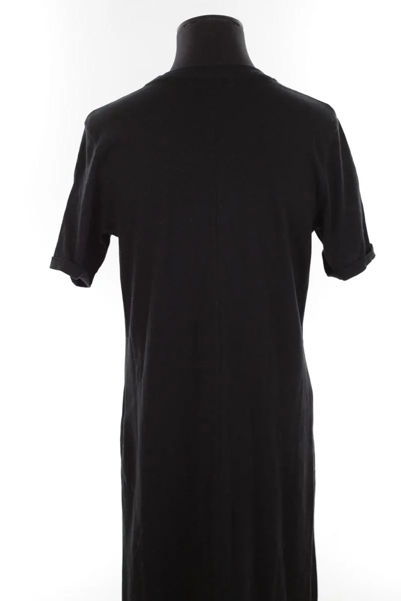 Robe en coton  Maison Standards noir. Matière principale coton. Taille 38.