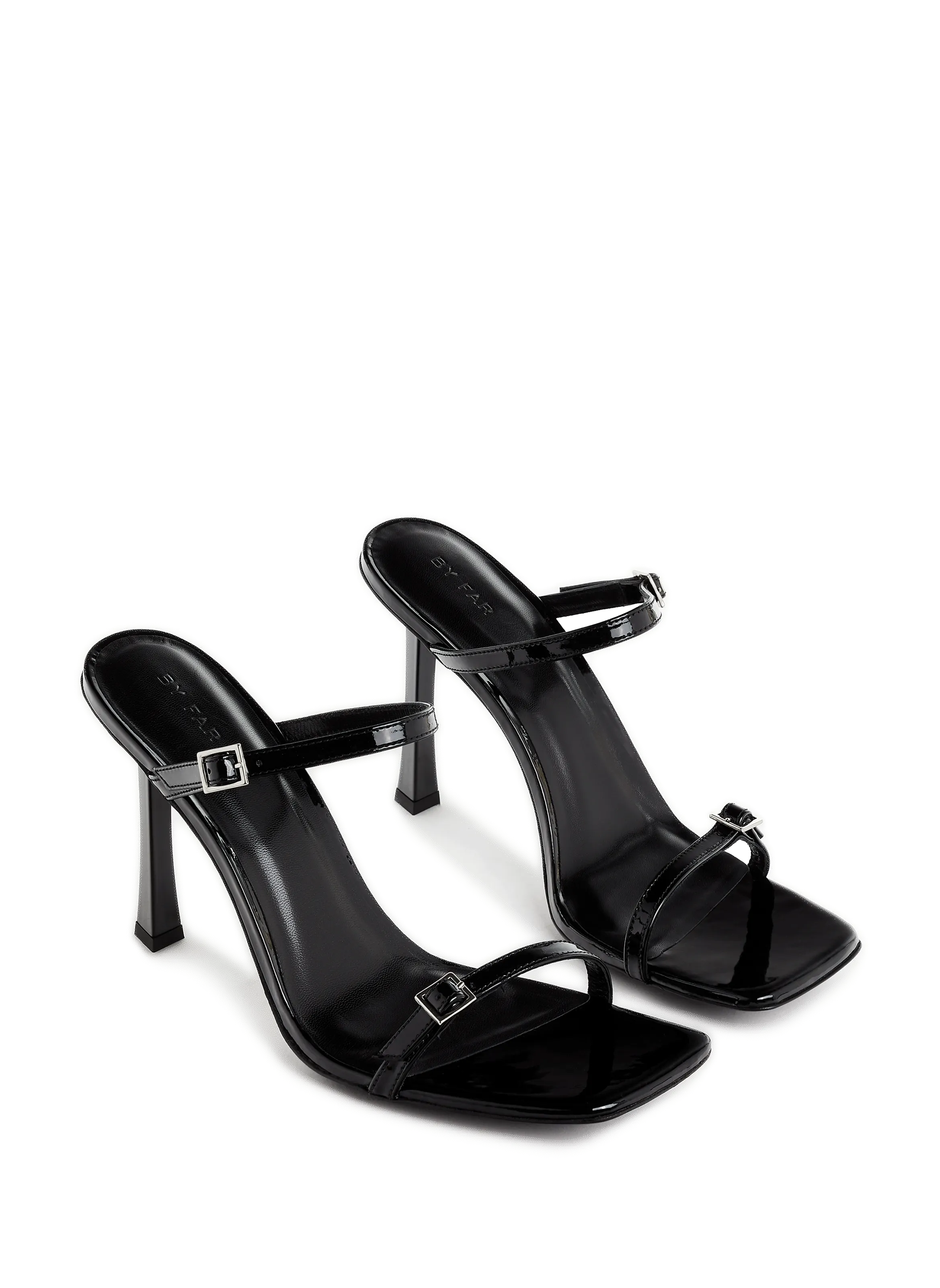 SANDALES FLICK EN CUIR - BY FAR pour FEMME | Printemps