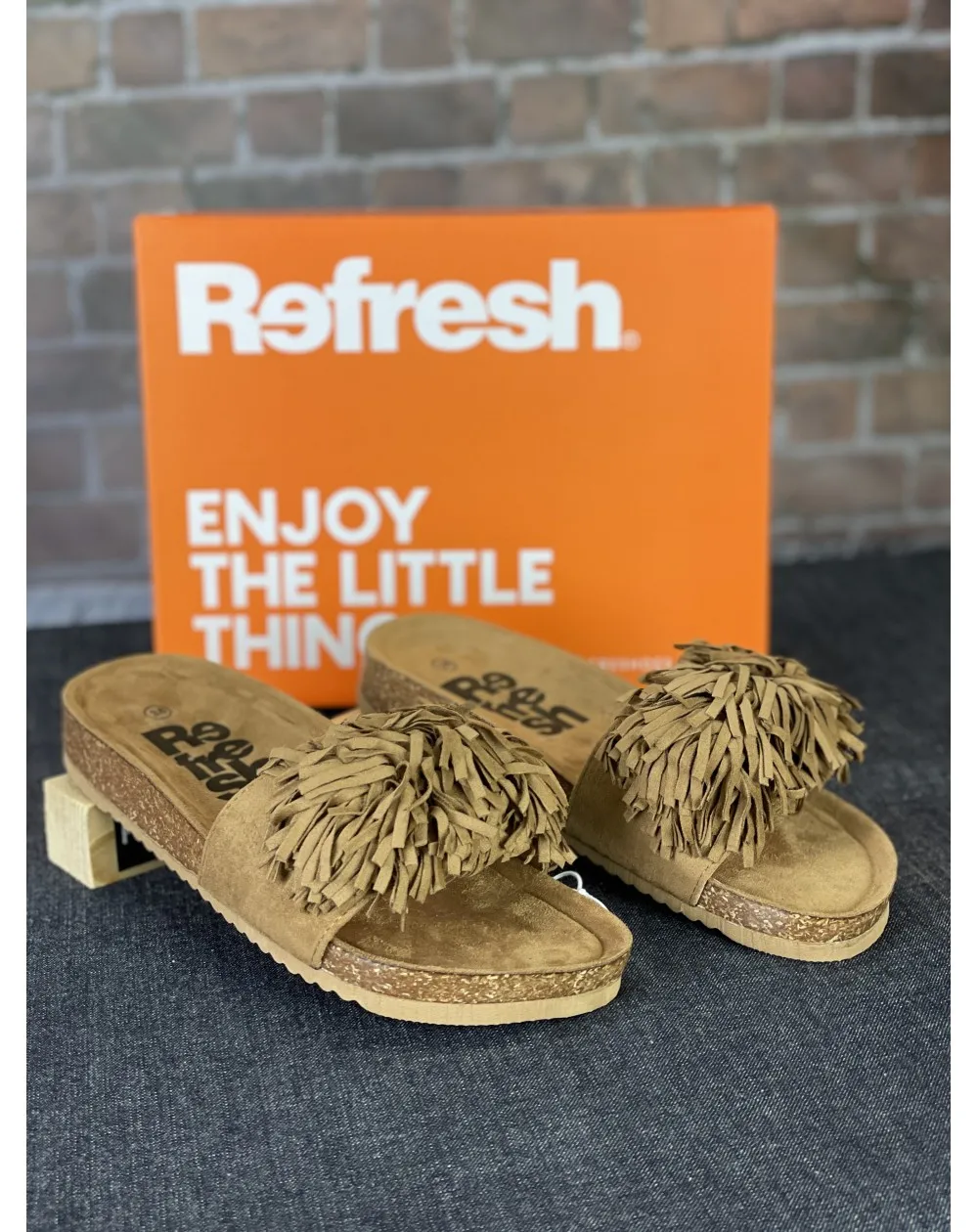 Sandales à froufrou REFRESH