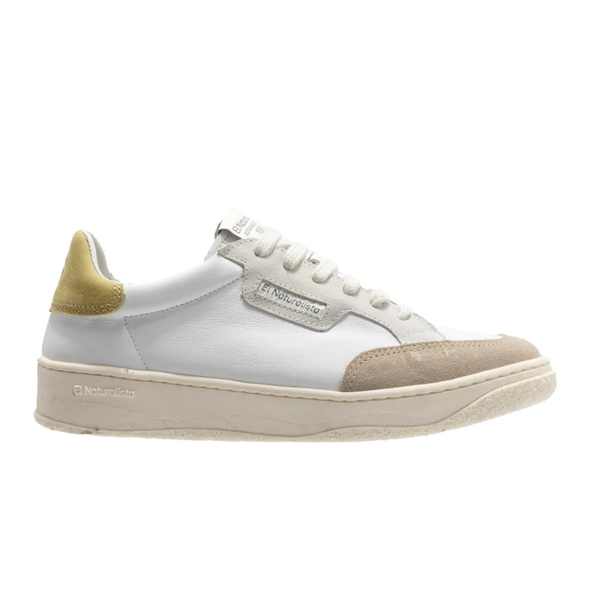 Sneakers en cuir suédé - Multicolore