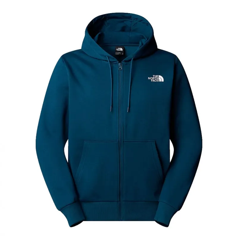 Sweat homme The North Face Simple Dome Full Zip midnight petrol