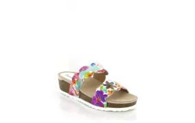 Swedi mules dax begonia multicolore