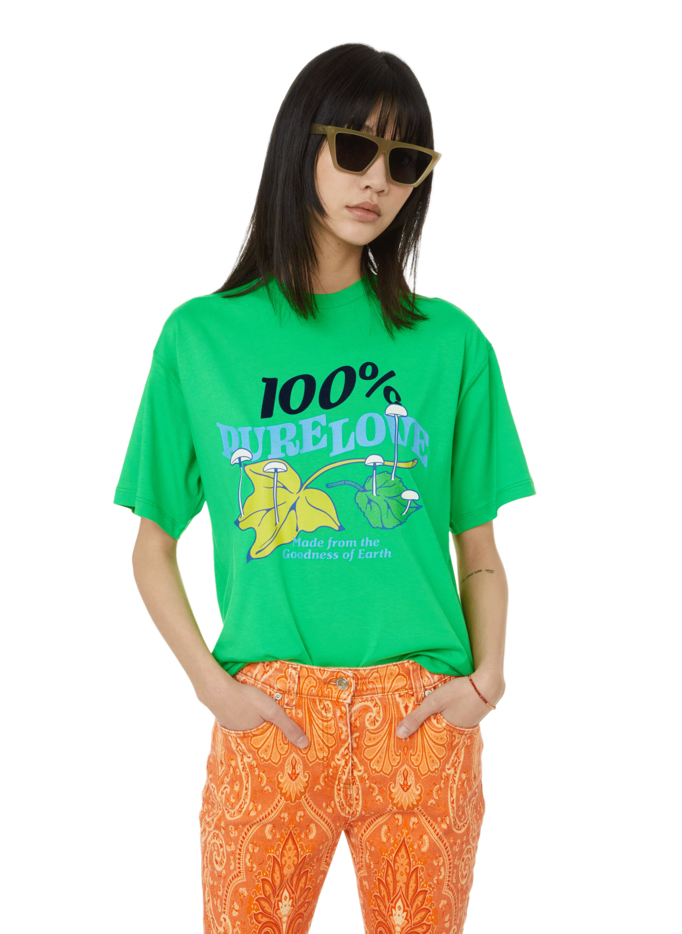 T-SHIRT EN COTON - OPENING CEREMONY pour FEMME | Printemps