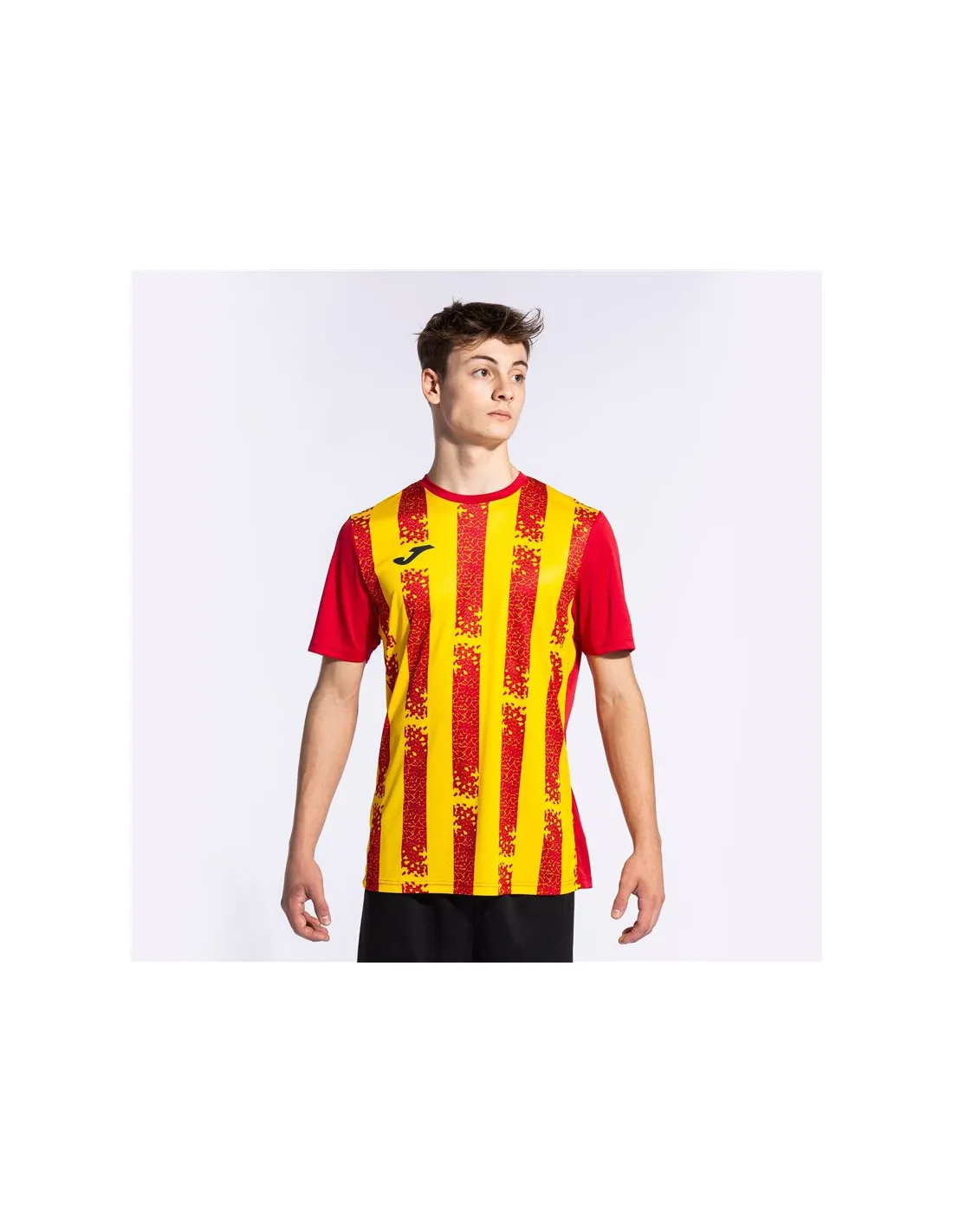 T-shirt Football Joma HommeEnfant from Manches courtes Inter III / Jaune Rouge