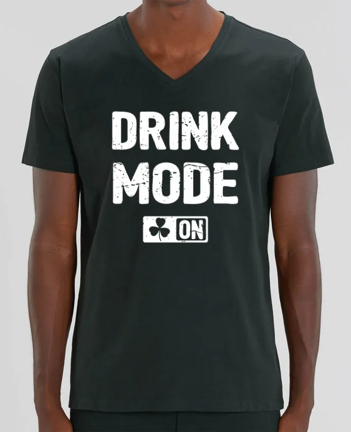 T-shirt homme Drink Mode On par tunetoo