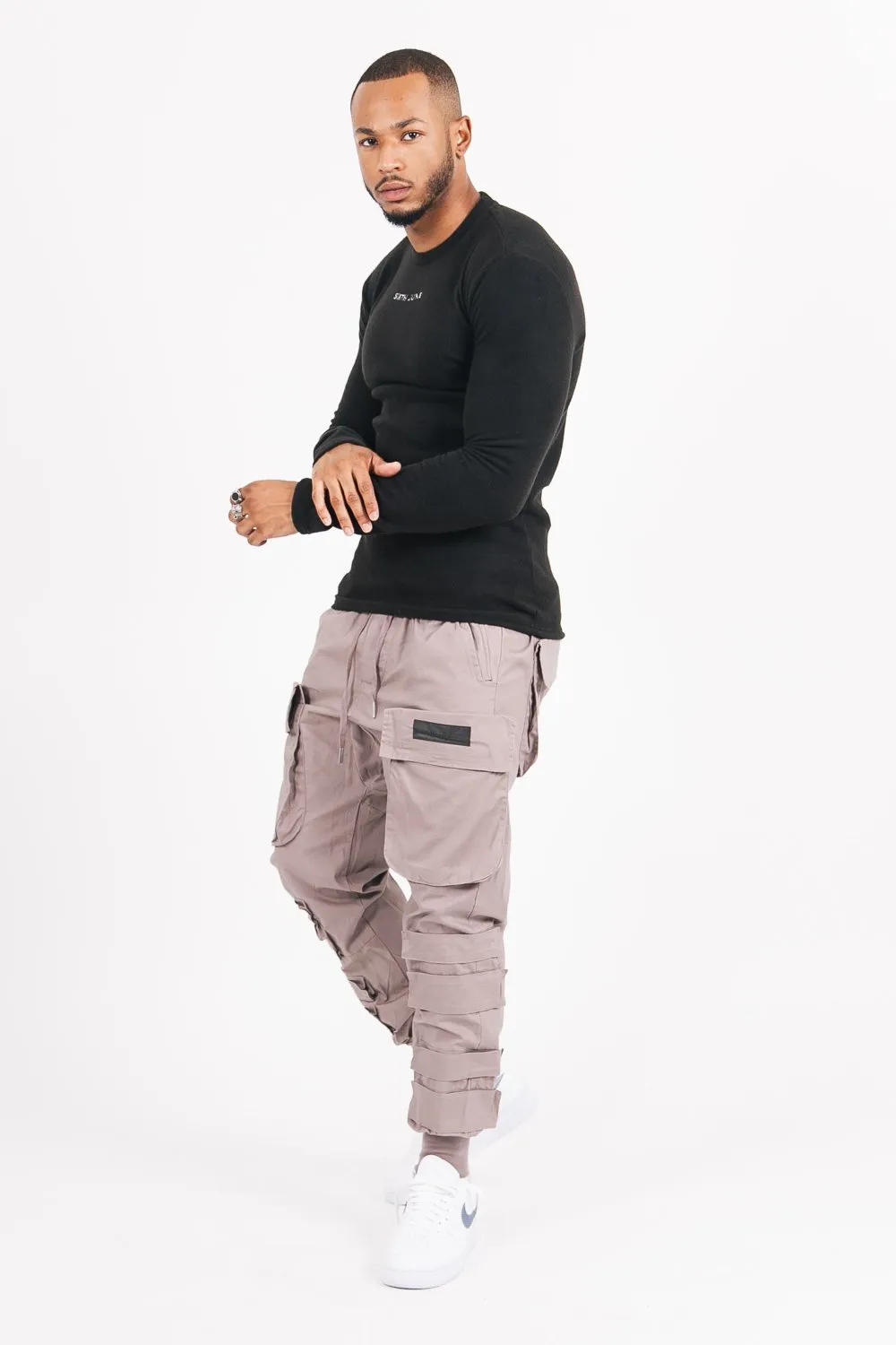 T-shirt polaire logo Noir