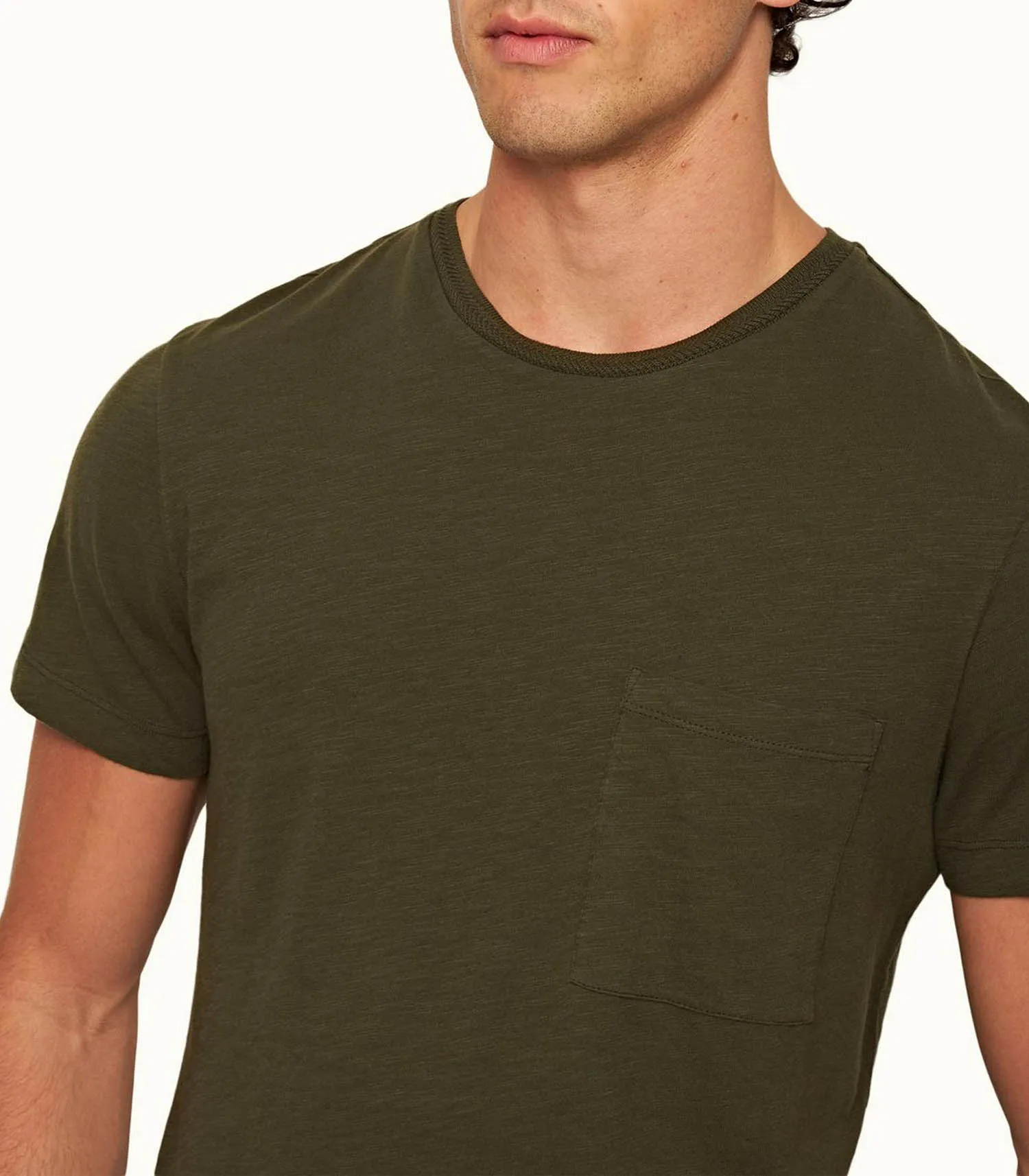 Tee-shirt Homme Classic Palm Orlebar Brown - Jane de Boy