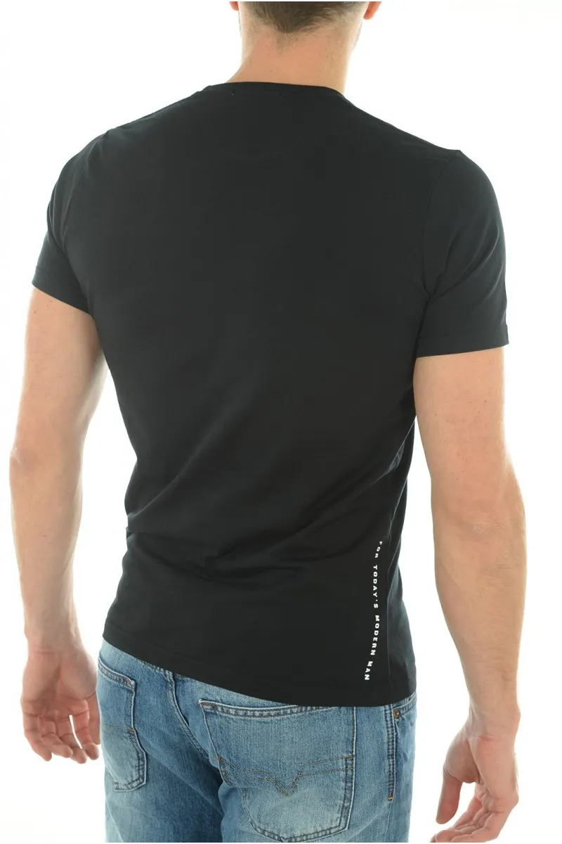 Tee shirt manches courtes Homme PEPE JEANS PM501900 DONATO NOIR
