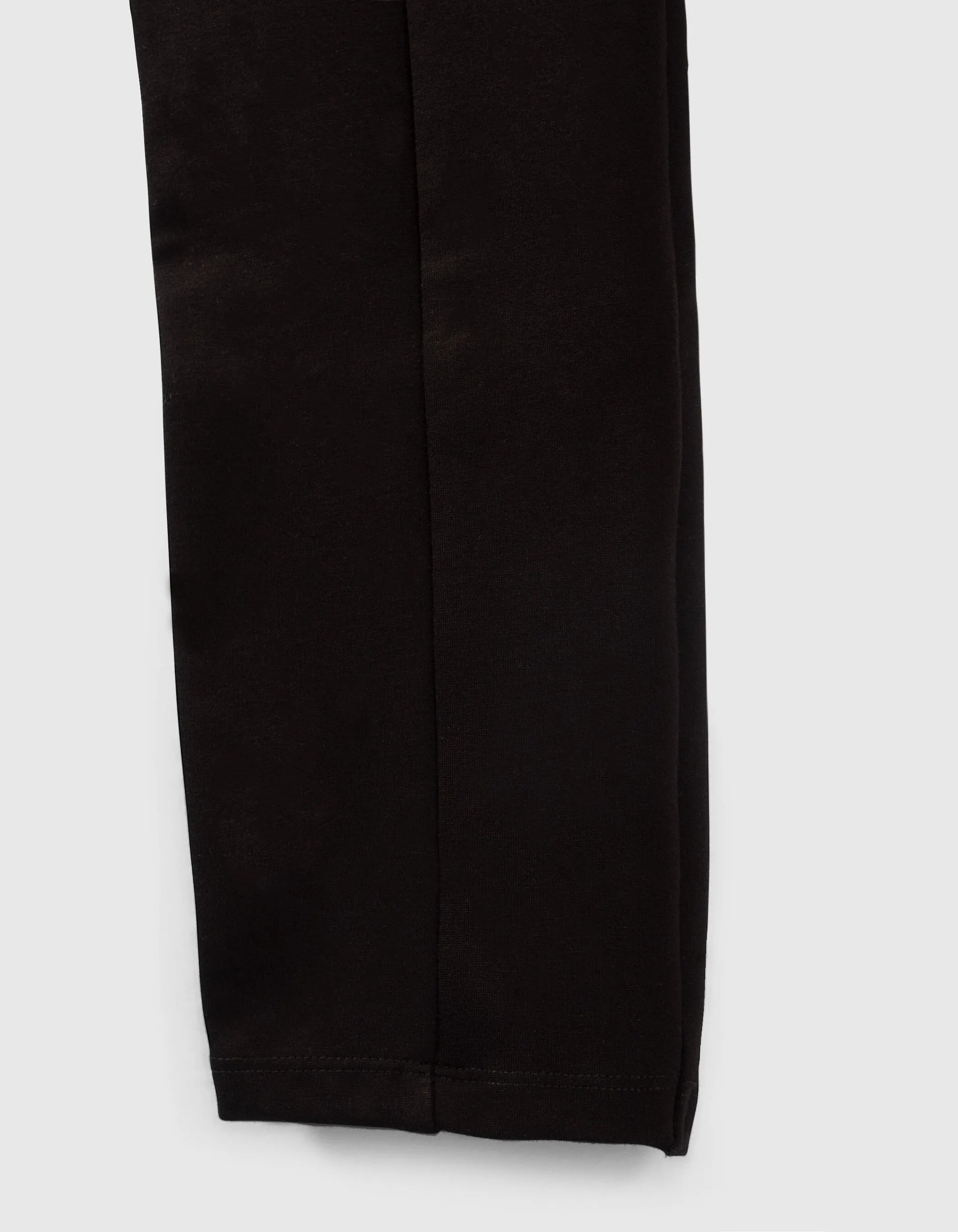 Treggings noir avec coutures devant dos fille