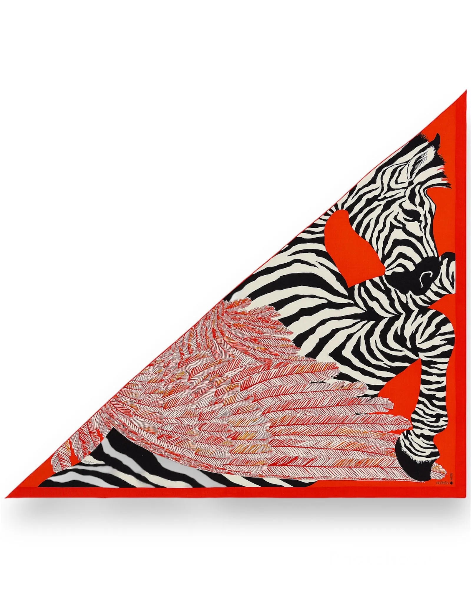Triangle géant Zébra Pégasus Hermès