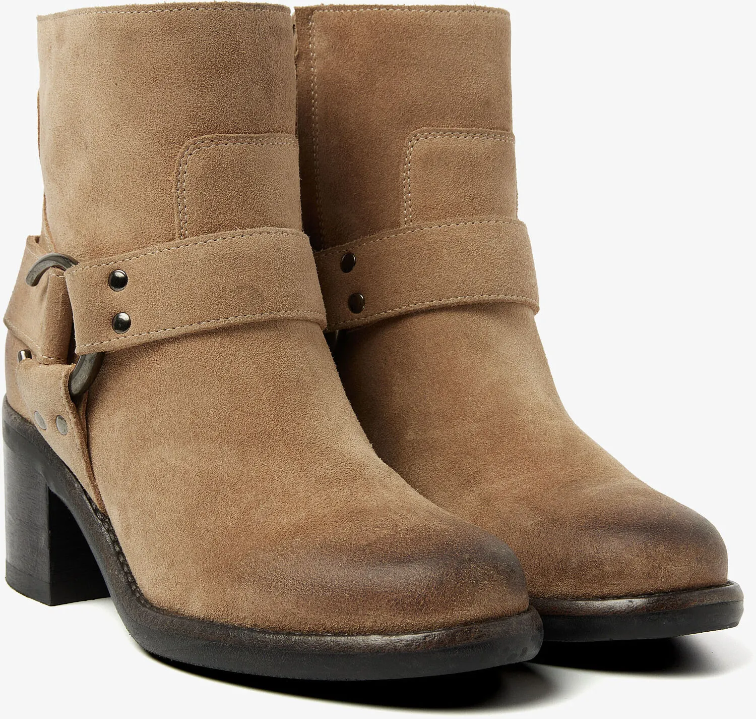 via vai flo baker bottines en beige